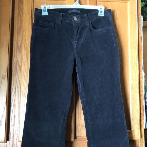 J Brand Women’s Black Corduroy Boot Cut Jeans Size 27 - Picture 4 of 13